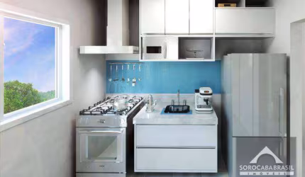 Apartamento com 1 dormitório à venda, 30 m² por R$ 150.000,00 - Wanel Ville - Sorocaba/SP