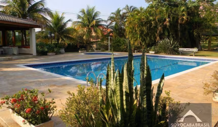 Chácara com 6 dormitórios à venda, 10000 m² por R$ 3.400.000,00 - Cond. Lagos de Shanadu - Indaiatuba/SP