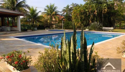Chácara com 6 dormitórios à venda, 10000 m² por R$ 3.400.000,00 - Cond. Lagos de Shanadu - Indaiatuba/SP