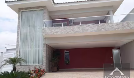 Sobrado com 3 dormitórios à venda, 318 m² por R$ 1.850.000,00 - Condomínio Chácara Ondina - Sorocaba/SP