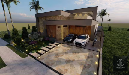 Casa com 3 dormitórios à venda, 243 m² por R$ 1.700.000,00 - Alphaville Nova Esplanada III - Votorantim/SP