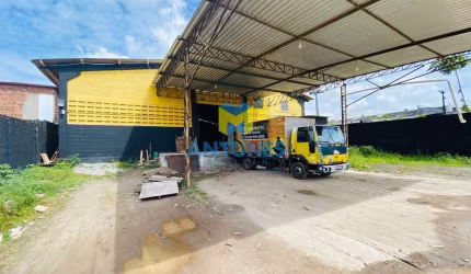 Alugue em Prazeres, Galpão com 520m² + doca e pátio de 700m². 100m da Br-101