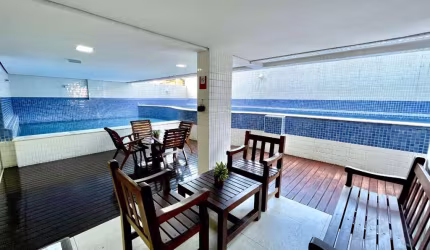 Apartamento para Venda em João Pessoa, Cabo Branco, 3 dormitórios, 2 suítes, 3 banheiros, 1 vaga