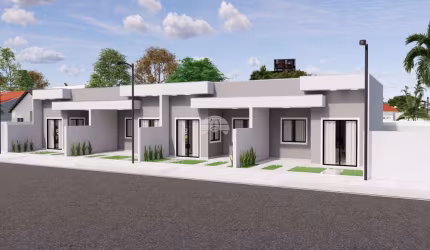Casa com 2 quartos à venda na Rua Caetés & R. Orestes Beltrami, 122, Monções, Pontal do Paraná, 50 m2 por R$ 330.000