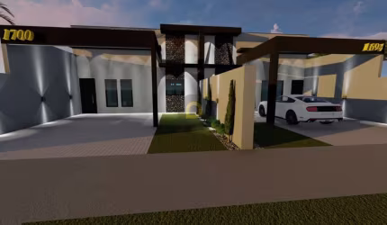 Casa em Construção no Bairro Pinheirinho