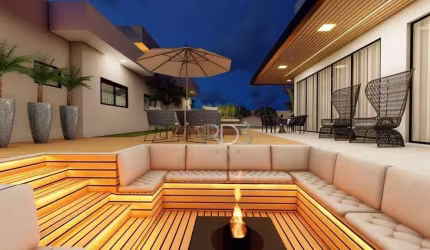 Casa com 4 dormitórios à venda, 412 m² por R$ 4.500.000,00 - Cond Villagio Do Engenho - Cambé/PR
