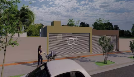Casa com 3 dormitórios à venda, 110 m² por R$ 420.000,00 - Columbia - Londrina/PR