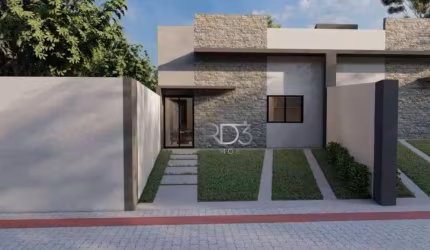 Casa com 3 dormitórios à venda, 91 m² por R$ 424.000,00 - Jardim Neman Sahyun - Londrina/PR