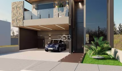 Sobrado com 3 dormitórios à venda, 169 m² por R$ 1.300.000,00 - Condomínio Residencial Morada do Vale - Londrina/PR