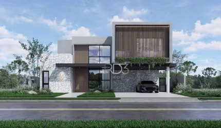 Sobrado com 4 suítes à venda - Sun Lake Residence - Londrina/PR