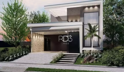 Casa nova (em construção) à venda no Condomínio Bella Vitta - 160m² de área construída - 250m² área de terreno