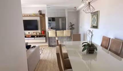 Apartamento com 3 dormitórios à venda, 86 m²  - Santa Terezinha - Paulínia/São Paulo