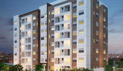 Apartamento com 3 dormitórios à venda, 70 m² por R$ 475.056,90 - Santa Terezinha - Paulínia/São Paulo