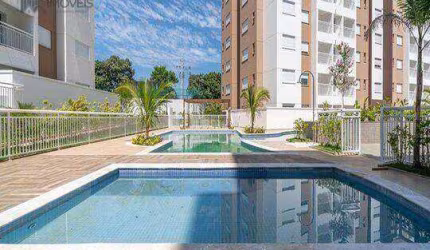Apartamento com 3 dormitórios à venda, 70 m² por R$ 549.833,05 - Santa Terezinha - Paulínia/SP
