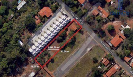 Terreno à venda, 1850 m²  - Morumbi - Paulínia/SP
