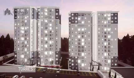 Apartamento com 2 dormitórios à venda, 61 m² por R$ 399.000 - Jardim dos Calegaris - Paulínia/São Paulo
