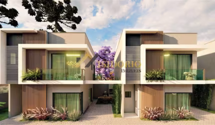 EXCELENTE SOBRADO NOVO!!! 03 QTOS., SUÍTE, ARQUITETURA MODERNA