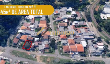 EXCELENTE TERRENO ZR2!!! 445m² DE ÁREA TOTAL, BEM LOCALIZADO