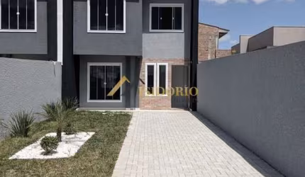 EXCELENTE SOBRADO NOVO!!! SUÍTE, 03 GAR., BEM LOCALIZADO