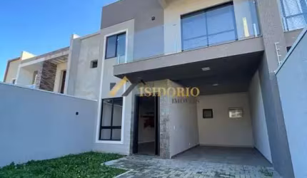 BELÍSSIMO SOBRADO!!! 03 QTOS., SUÍTE, SACADA, ÁREA GOURMET