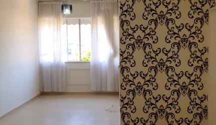 Apartamento de 2 quartos com dependência completa,2 vagas e sol da manhã