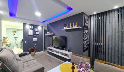 APARTAMENTO DE 02 QUARTOS E GARAGEM PRÓXIMO DO CENTRO DE NOVA IGUAÇU