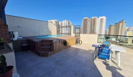 Cobertura com 3 dormitórios à venda, 120 m² por R$ 795.000,00 - Praia das Astúrias - Guarujá/SP