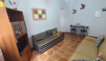 Apartamento com 1 dormitório à venda, 54 m² por R$ 260.000,00 - Praia das Astúrias - Guarujá/SP
