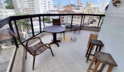 Apartamento com 3 dormitórios à venda, 115 m² por R$ 700.000,00 - Praia das Astúrias - Guarujá/SP