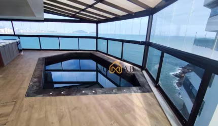 Apartamento com 5 dormitórios à venda, 360 m² por R$ 7.000.000 - Astúrias Frente Mar - Guarujá/SP