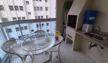 Apartamento com 3 dormitórios para alugar, 85 m² por R$ 5.500,00/mês - Praia das Astúrias - Guarujá/SP
