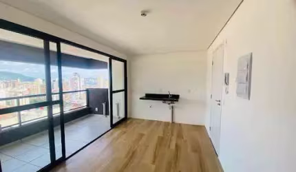 Flat com 1 dormitório, 28 m² - venda por R$ 380.000,00 ou aluguel por R$ 3.000,00/mês - Balneário Cidade Atlântica - Guarujá/SP