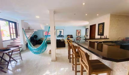 Casa com 5 dormitórios à venda, 193 m² por R$ 1.900.000,00 - Praia Tombo  - Guarujá/SP