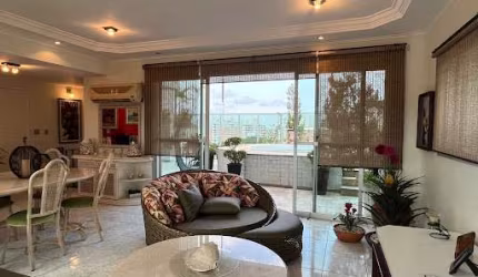 Cobertura com 3 dormitórios à venda, 196 m² por R$ 850.000,00 - Asturias - Guarujá/SP