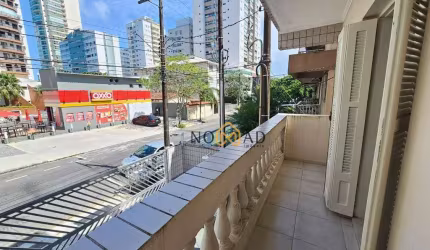 Apartamento com 1 dormitório à venda, 54 m² por R$ 330.000 - Praia do Tombo - Guarujá/SP