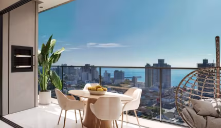 Apartamento para Venda em Balneário Piçarras, Centro, 4 dormitórios, 4 suítes, 5 banheiros, 2 vagas