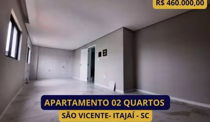 Apartamento para Venda em Itajaí, São Vicente, 2 dormitórios, 1 banheiro, 1 vaga