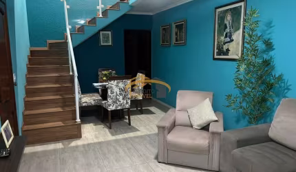 Sobrado para venda City Bussocaba, Osasco, com 3 suítes, quintal com churrasqueira, 4 vagas de garagens.