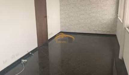 Sala comercial para locação, Vila Osasco, com lavabo, ar condicionado e 1 vaga de garagem.