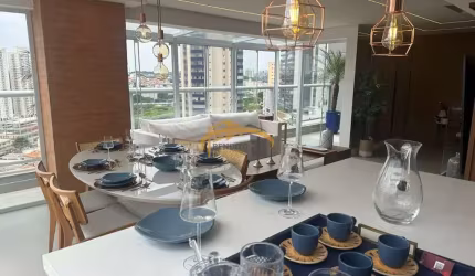 Cobertura Nova, mobiliada, sofisticada e exclusiva no Bela Vista, com vista do Skyline com 3 suítes, 2 vagas, lazer completo.