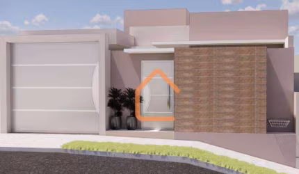 Casa com 3 dormitórios à venda, 100 m² por R$ 390.000,00 - Parque Real - Pouso Alegre/MG