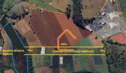 Terreno à venda, 40000 m² por R$ 4.800.000 - Cruz Alta - Pouso Alegre/MG