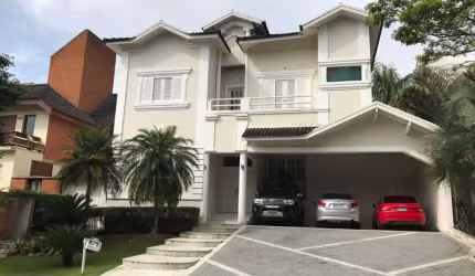 Sobrado em Condomínio para Venda em Barueri, Residencial Tamboré, 5 dormitórios, 5 suítes, 8 banheiros, 6 vagas