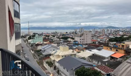 Com vista pro mar, Apartamento em Barreiros com 2 dormitórios sendo 1 suíte