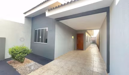 Casa para Venda em Maringá, Loteamento Sumaré, 2 dormitórios, 1 banheiro, 2 vagas