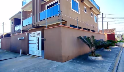 Duplex-Triplex à venda em Curitiba, Campo de Santana - Semimobiliado com closet, churrasqueira e varanda