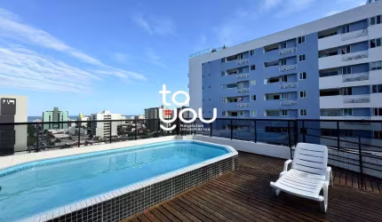 Apartamento para Locação em João Pessoa, Cabo Branco, 1 dormitório, 1 banheiro, 1 vaga