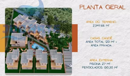 Casa em condomínio fechado com 3 quartos à venda em Arraial D´Ajuda, Porto Seguro , 1149 m2 por R$ 1.400.000