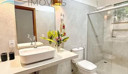 Luxuosa mansão de 6 quartos com 6 suites, 2 salas e 4 vagas de garagem em Trancoso-BA, bairro exclusivo!
