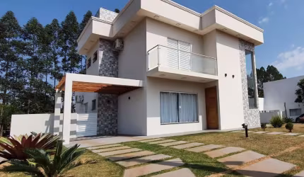 Casa em Condomínio para Venda em Águas de Santa Bárbara, Santa Barbara Resort Residence, 3 dormitórios, 3 suítes, 4 banheiros, 2 vagas